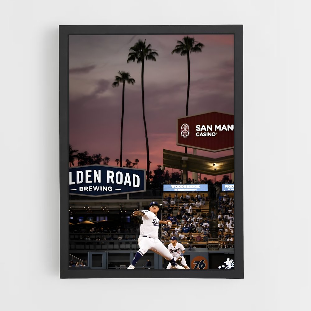 Poster Master Pitcher – affiche Baseball (vue 2)
